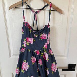 Sz Small Abercombie & Fitch Floral Dress